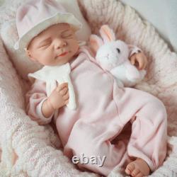 19.68 Inch Full Silicone Adorable Girl Doll Reborn Baby Lifelike Newborn Doll