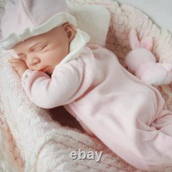 19.68 Inch Full Silicone Adorable Girl Doll Reborn Baby Lifelike Newborn Doll