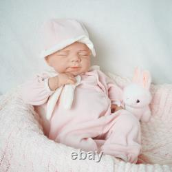 19.68 Inch Full Silicone Adorable Girl Doll Reborn Baby Lifelike Newborn Doll
