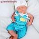19.68'' Solid Silicone Doll Silicone Reborn Doll Silicone Boy Doll Toys Gifts