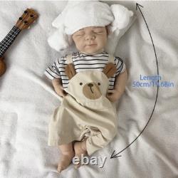 19.68'' solid silicone doll silicone reborn doll silicone boy doll toys gifts