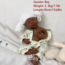 19.68'' solid silicone doll silicone reborn doll silicone boy doll toys gifts