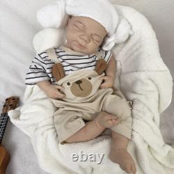 19.68'' solid silicone doll silicone reborn doll silicone boy doll toys gifts