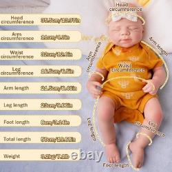 19.68in Reborn doll, silicone doll, handmade, Christmas gift, children's toys
