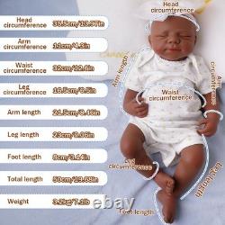 19.68in Reborn doll, silicone doll, handmade, Christmas gift, children's toys