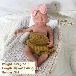19.68in Unpainted doll, silicone reborn doll, silicone doll handmade, toys, gifts