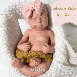 19.68in Unpainted doll, silicone reborn doll, silicone doll handmade, toys, gifts