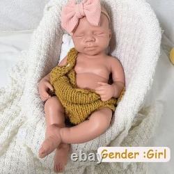19.68in Unpainted doll, silicone reborn doll, silicone doll handmade, toys, gifts