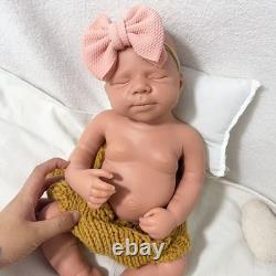 19.68in Unpainted doll, silicone reborn doll, silicone doll handmade, toys, gifts