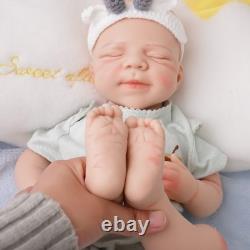 19.68in silicone boy doll reborn doll Christmas gift sleeping baby doll handmade