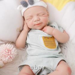 19.68in silicone boy doll reborn doll Christmas gift sleeping baby doll handmade