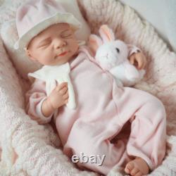 19.6'' Floppy Silicone Reborn Baby Newborn Vivid Silicone Girl Kids Gift
