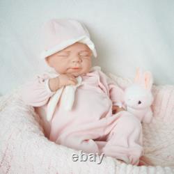 19.6'' Floppy Silicone Reborn Baby Newborn Vivid Silicone Girl Kids Gift