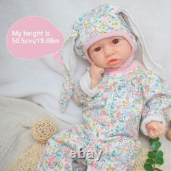 19.88'' solid silicone doll silicone reborn doll silicone girl doll toys gifts