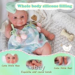 19.88in silicone doll silicone reborn doll handmade whshable toys gifts crafts