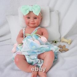 19.88in silicone doll silicone reborn doll handmade whshable toys gifts crafts