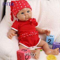 19'' Brown Silicone Baby Girl Full Silicone Reborn Baby Doll Infant