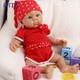 19'' Brown Silicone Baby Girl Full Silicone Reborn Baby Doll Infant