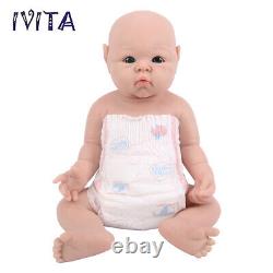 19 Chubby Baby Boy Full Body Silicone Lifelike Reborn Baby Doll Xmas Gifts
