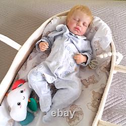 19 Reborn Baby Dolls Vinyl Silicone Realistic Handmade Soft Newborn Doll Gift
