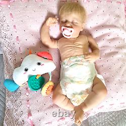 19 Reborn Baby Dolls Vinyl Silicone Realistic Handmade Soft Newborn Doll Gift