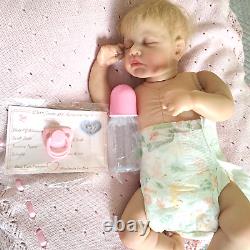 19 Reborn Baby Dolls Vinyl Silicone Realistic Handmade Soft Newborn Doll Gift
