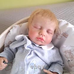 19 Reborn Baby Dolls Vinyl Silicone Realistic Handmade Soft Newborn Doll Gift