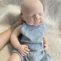 19 Soft Blank Silicone Reborn Baby Unpainted Realistic Silicone Doll boy 7.2lb