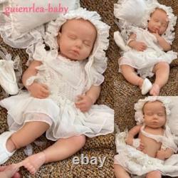 19'' solid silicone doll silicone reborn doll silicone girl doll toys gifts