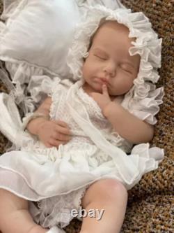 19'' solid silicone doll silicone reborn doll silicone girl doll toys gifts