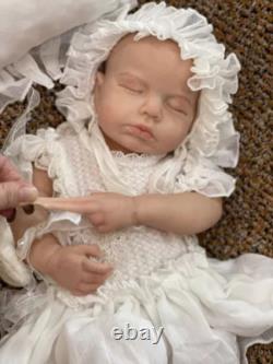 19'' solid silicone doll silicone reborn doll silicone girl doll toys gifts