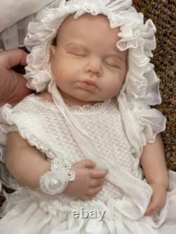 19'' solid silicone doll silicone reborn doll silicone girl doll toys gifts