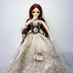 1/3 BJD Doll 60cm Female Body with Handpainted Face Changeable Eyes DIY Clothes