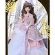 1/3 Bjd Doll Ball Jointed Girl Eyes Face Makeup Wig Clothes Full Set Toy Gift