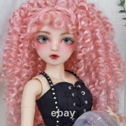 1/3 BJD Doll Fashion Clothes Shoes Wig Handpainted Makeup Full Set 24 Girl Doll