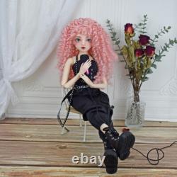1/3 BJD Doll Fashion Clothes Shoes Wig Handpainted Makeup Full Set 24 Girl Doll