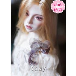 1/3 BJD Doll Female Bare Nude Resin Ball Jointed Eyes Handmade Face Makeup Gift