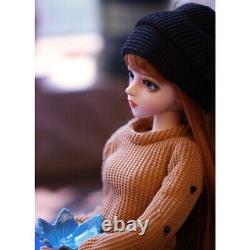 1/3 BJD Doll Toy 24 inch Blue Eyes Female Doll Makeup Finished and Full Outfits