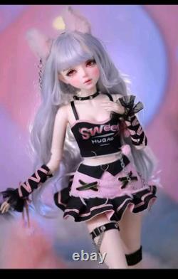 1/3 bjd doll full set Female Plastic Joint doll full set clothes Shoes