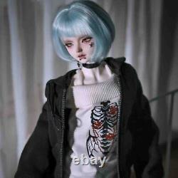 1/4 BJD Doll Ball Joint Doll Resin Cool Girl Gift Bare Doll with Face Makeup Eye