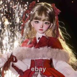1/4 BJD Doll Ball Joint Doll Resin Girl Full Set Gift Handmade New Year's Wear