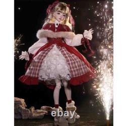 1/4 BJD Doll Ball Joint Doll Resin Girl Full Set Gift Handmade New Year's Wear