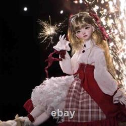1/4 BJD Doll Ball Joint Doll Resin Girl Full Set Gift Handmade New Year's Wear