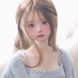 1/4 BJD Doll Ball Jointed Resin Face Makeup Naked Doll Girl Toy Handmade Gift