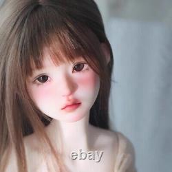 1/4 BJD Doll Ball Jointed Resin Face Makeup Naked Doll Girl Toy Handmade Gift