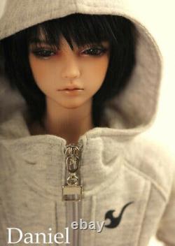 1/4 BJD Doll Bare Boy Male Daniel Resin Free Face Make UP Eyes Figures Toy Gift