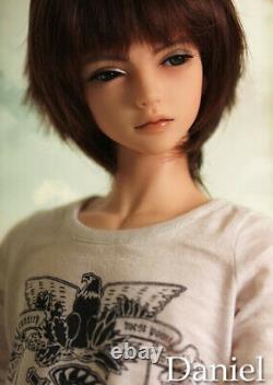 1/4 BJD Doll Bare Boy Male Daniel Resin Free Face Make UP Eyes Figures Toy Gift