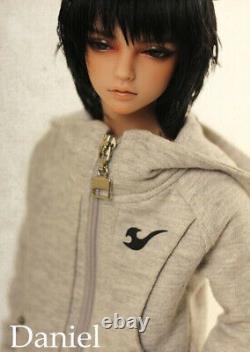 1/4 BJD Doll Bare Boy Male Daniel Resin Free Face Make UP Eyes Figures Toy Gift