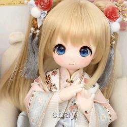 1/4 BJD Doll Cartoon Girl Resin Ball Jointed Body with Eyes Face Makeup DIY Toys