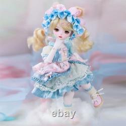 1/4 BJD Doll Face Makeup Nude Girl Soft Milky Cat Milar Cute Soft Milky Cat Toy